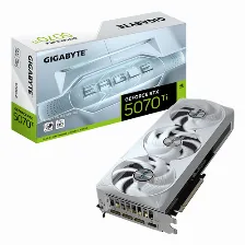 Tarjeta De Video Gigabyte Geforce Rtx 5070 Ti Eagle Oc Ice Sff 16g, 16gb, 256 Bit, Gddr7, Pci Express X16 5.0